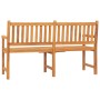 Banco de jardín 3 plazas con mesa madera maciza de teca 150 cm de vidaXL, Bancos de jardín - Ref: Foro24-316631, Precio: 370,...