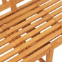 Banco de jardín 3 plazas con mesa madera maciza de teca 150 cm de vidaXL, Bancos de jardín - Ref: Foro24-316631, Precio: 370,...