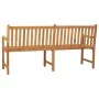 Banco de jardín de madera maciza de teca 180 cm de vidaXL, Bancos de jardín - Ref: Foro24-316632, Precio: 294,70 €, Descuento: %