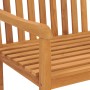 Banco de jardín de madera maciza de teca 180 cm de vidaXL, Bancos de jardín - Ref: Foro24-316632, Precio: 300,87 €, Descuento: %