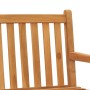 Banco de jardín de madera maciza de teca 180 cm de vidaXL, Bancos de jardín - Ref: Foro24-316632, Precio: 300,87 €, Descuento: %