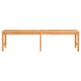 Banco de jardín de madera maciza de teca 180 cm de vidaXL, Bancos de jardín - Ref: Foro24-316633, Precio: 196,47 €, Descuento: %