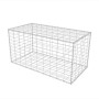 Cesta de muro de gaviones acero galvanizado 100x50x50 cm de vidaXL, Paneles de vallas - Ref: Foro24-142549, Precio: 43,85 €, ...