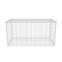 Cesta de muro de gaviones acero galvanizado 100x50x50 cm de vidaXL, Paneles de vallas - Ref: Foro24-142549, Precio: 43,85 €, ...