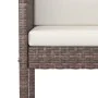 Taburetes de cocina con cojines 2 uds ratán sintético marrón von vidaXL, Gartenstühle - Ref: Foro24-316656, Preis: 119,45 €, ...