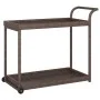 Carrito de bar ratán sintético marrón 100x45x83 cm de vidaXL, Carros de cocina y comedor - Ref: Foro24-316665, Precio: 95,09 ...