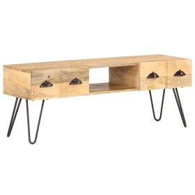 Mueble para TV madera maciza de mango 120x35x45 cm de vidaXL, Muebles TV - Ref: Foro24-321790, Precio: 119,12 €, Descuento: %