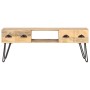 Mueble para TV madera maciza de mango 120x35x45 cm de vidaXL, Muebles TV - Ref: Foro24-321790, Precio: 119,12 €, Descuento: %