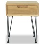 Mesitas de noche 2 unidades teca maciza 40x30x50 cm de vidaXL, Mesitas de noche - Ref: Foro24-3057527, Precio: 152,86 €, Desc...