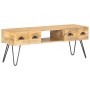 Mueble para TV madera maciza de mango 120x35x45 cm de vidaXL, Muebles TV - Ref: Foro24-321790, Precio: 119,12 €, Descuento: %
