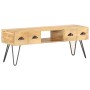 Mueble para TV madera maciza de mango 120x35x45 cm de vidaXL, Muebles TV - Ref: Foro24-321790, Precio: 119,12 €, Descuento: %