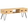 Mueble para TV madera maciza de mango 120x35x45 cm de vidaXL, Muebles TV - Ref: Foro24-321790, Precio: 119,12 €, Descuento: %
