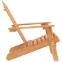 Silla de jardín Adirondack de madera maciza de acacia de vidaXL, Sillas de jardín - Ref: Foro24-316830, Precio: 128,38 €, Des...
