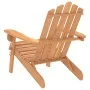 Silla de jardín Adirondack de madera maciza de acacia de vidaXL, Sillas de jardín - Ref: Foro24-316830, Precio: 128,38 €, Des...