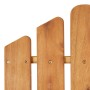 Silla de jardín Adirondack con reposapiés madera acacia maciza de vidaXL, Sillas de jardín - Ref: Foro24-316831, Precio: 127,...