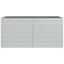 Arriate de acero galvanizado plateado 160x80x77 cm de vidaXL, Maceteros y jardineras - Ref: Foro24-316880, Precio: 67,07 €, D...