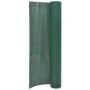 Valla de jardín doble cara verde 110x400 cm de vidaXL, Paneles de vallas - Ref: Foro24-317157, Precio: 50,03 €, Descuento: %