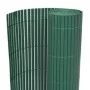 Valla de jardín doble cara verde 110x400 cm de vidaXL, Paneles de vallas - Ref: Foro24-317157, Precio: 50,03 €, Descuento: %