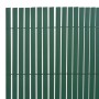 Valla de jardín doble cara verde 110x400 cm de vidaXL, Paneles de vallas - Ref: Foro24-317157, Precio: 53,09 €, Descuento: %