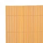 Double-sided yellow garden fence 110x400 cm by vidaXL, fence panels - Ref: Foro24-317158, Price: 51,58 €, Discount: %