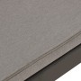 Banco de jardín con cojines plástico gris en Bancos de jardín | Comprar online en Foru.es