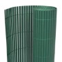 Valla de jardín de doble cara verde 110x500 cm de vidaXL, Paneles de vallas - Ref: Foro24-317162, Precio: 72,65 €, Descuento: %