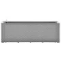 Arriate con sistema de riego automático gris 100x43x33 cm de vidaXL, Maceteros y jardineras - Ref: Foro24-317576, Precio: 120...