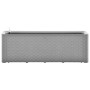 Arriate con sistema de riego automático gris 100x43x33 cm de vidaXL, Maceteros y jardineras - Ref: Foro24-317576, Precio: 122...