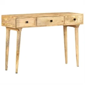 Mesa consola de madera maciza de mango 115x35x76 cm de vidaXL, Mesas auxiliares - Ref: Foro24-320803, Precio: 197,39 €, Descu...