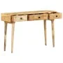 Mesa consola de madera maciza de mango 115x35x76 cm de vidaXL, Mesas auxiliares - Ref: Foro24-320803, Precio: 197,39 €, Descu...