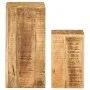Soportes para plantas 2 unidades madera maciza de mango de vidaXL, Soportes para macetas - Ref: Foro24-320804, Precio: 155,07...
