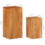 Soportes para plantas 2 unidades madera maciza de acacia de vidaXL, Soportes para macetas - Ref: Foro24-320805, Precio: 142,2...