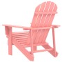 Silla de jardín Adirondack madera maciza de abeto rosa en Sillas de jardín | Comprar online en Foru.es