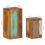 Soportes para plantas 2 unidades madera maciza reciclada de vidaXL, Soportes para macetas - Ref: Foro24-320806, Precio: 97,25...