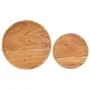 Juego de mesas de centro 2 pzas madera maciza de acacia y acero de vidaXL, Mesas de centro - Ref: Foro24-321706, Precio: 115,...
