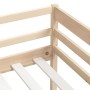 Estructura de cama de madera maciza de pino 90x200 cm de vidaXL, Camas y somieres - Ref: Foro24-322051, Precio: 115,62 €, Des...