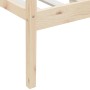 Estructura de cama de madera maciza de pino 90x200 cm de vidaXL, Camas y somieres - Ref: Foro24-322051, Precio: 115,62 €, Des...