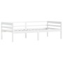 Estructura de cama de madera maciza de pino blanca 90x200 cm de vidaXL, Camas y somieres - Ref: Foro24-322052, Precio: 122,96...
