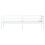 Estructura de cama de madera maciza de pino blanca 90x200 cm de vidaXL, Camas y somieres - Ref: Foro24-322052, Precio: 122,96...