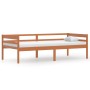 Estructura de cama madera maciza pino marrón miel 90x200 cm de vidaXL, Camas y somieres - Ref: Foro24-322053, Precio: 70,05 €...
