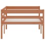 Estructura de cama madera maciza pino marrón miel 90x200 cm de vidaXL, Camas y somieres - Ref: Foro24-322053, Precio: 70,05 €...