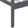Estructura de cama madera maciza pino gris oscuro 90x200 cm de vidaXL, Camas y somieres - Ref: Foro24-322055, Precio: 131,82 ...