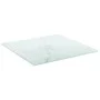 Marble design table top white tempered glass 30x30 cm 6 mm by vidaXL, Table tops - Ref: Foro24-322252, Price: 18,69 €, Discou...