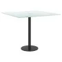 Marble design table with white tempered glass top 50x50 cm 6 mm by vidaXL, Table tops - Ref: Foro24-322254, Price: 29,17 €, D...