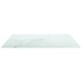 Tablero mesa diseño mármol vidrio templado blanco 60x60 cm 6 mm de vidaXL, Tableros para mesas - Ref: Foro24-322255, Precio: ...