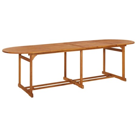 Mesa de comedor jardín 280x90x75 cm madera maciza de acacia en Mesas de jardín | Comprar online en Foru.es