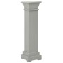Soporte plantas pilar cuadrado clásico gris 17x17x66 cm MDF de vidaXL, Soportes para macetas - Ref: Foro24-323969, Precio: 63...