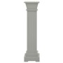Soporte plantas pilar cuadrado clásico gris 17x17x66 cm MDF de vidaXL, Soportes para macetas - Ref: Foro24-323969, Precio: 63...