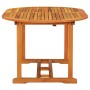 Mesa de jardín madera maciza de eucalipto 200x100x75 cm en Mesas de jardín | Comprar online en Foru.es