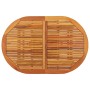 Mesa de jardín madera maciza de eucalipto 200x100x75 cm en Mesas de jardín | Comprar online en Foru.es
